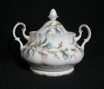 Royal Albert Brigadoon Sugar Bowl & Lid