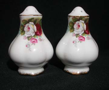 Royal Albert Celebration Salt & Pepper Set