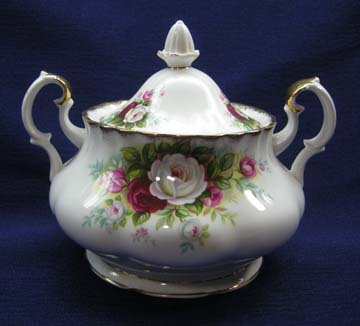 Royal Albert Celebration Sugar Bowl & Lid