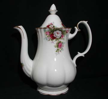 Royal Albert Celebration Coffee Pot & Lid - Large