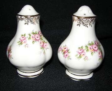 Royal Albert Dimity Rose Salt & Pepper Set