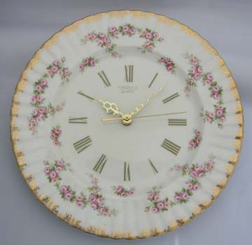 Royal Albert Dimity Rose Clock