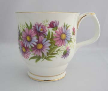 Royal Albert Flower Of The Month Series Mug - September - Michaelmas Daisy