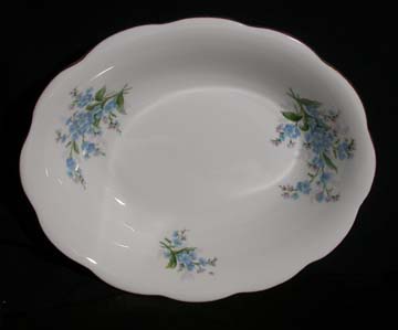 Royal Albert Forget Me Not Vegetable Bowl - Oval