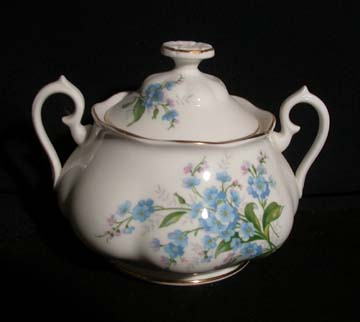 Royal Albert Forget Me Not Sugar Bowl & Lid