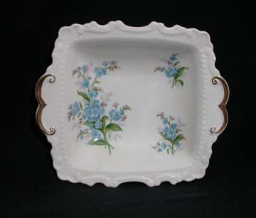 Royal Albert Forget Me Not Sweet Dish With Handles