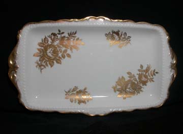 Royal Albert Golden Rose Tray - Sandwich/Large