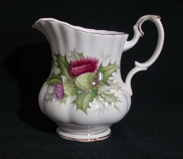 Royal Albert Highland Thistle Creamer - Small