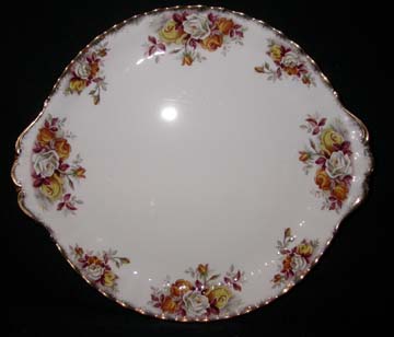 Royal Albert Lenora Plate - Cake/Handled