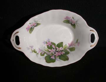 Royal Albert Mayflower Sweet Dish - Handled