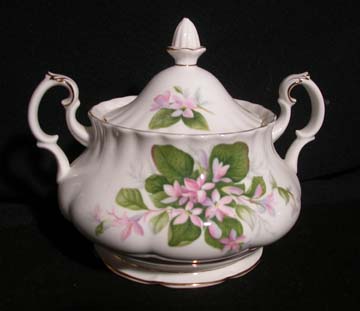 Royal Albert Mayflower Sugar Bowl & Lid