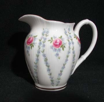 Royal Albert Minuet - Pink & Blue Creamer - Small