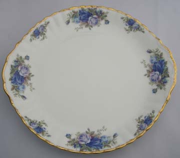 Royal Albert Moonlight Rose Plate - Cake/Handled