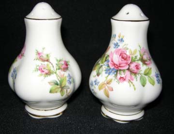 Royal Albert Moss Rose Salt & Pepper Set