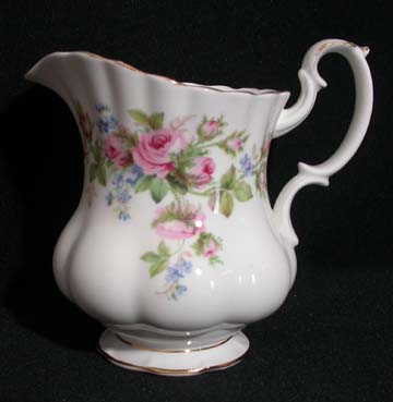 Royal Albert Moss Rose Creamer - Large