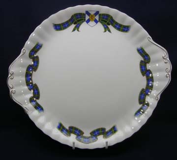 Royal Albert Nova Scotia Tartan Plate - Cake/Handled