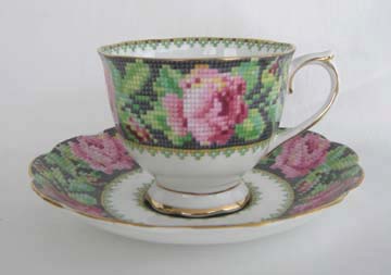 Royal Albert Needle Point Cup & Saucer