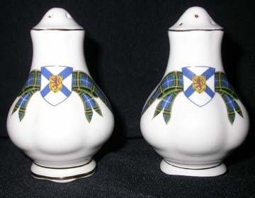 Royal Albert Nova Scotia Tartan Salt & Pepper Set