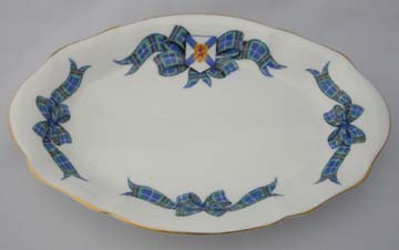 Royal Albert Nova Scotia Tartan Tray - Regal