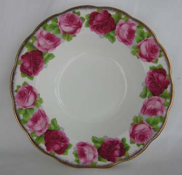 Royal Albert Old English Rose Bowl - Soup/Rim