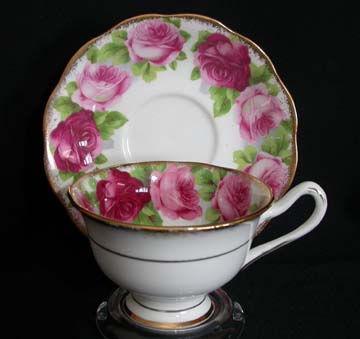 Royal Albert Old English Rose Cup & Saucer