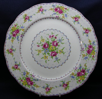 Royal Albert Petit Point Plate - Dinner - Round