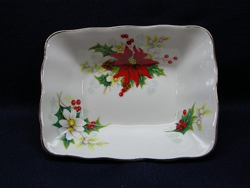 Royal Albert Poinsettia Sweet Dish