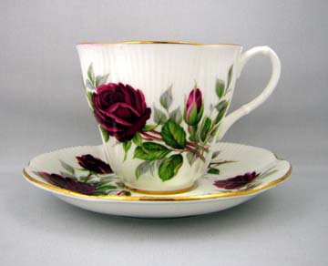 Royal Albert Royal Canadian Rose Cup & Saucer - Demitasse