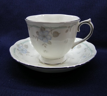 Royal Albert Satin Rose Cup & Saucer