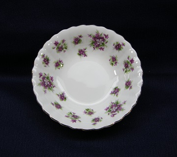 Royal Albert Sweet Violets Bowl - Fruit Nappie