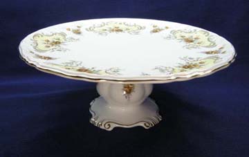 Royal Albert September Song Pedestal Cake Plate