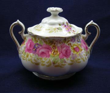 Royal Albert Serena Sugar Bowl & Lid 