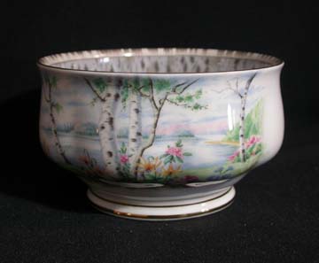 Royal Albert Silver Birch Sugar Bowl - Large/Open