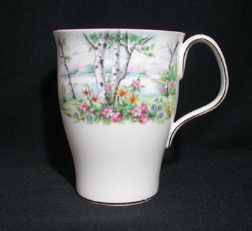 Royal Albert Silver Birch Mug - Tall