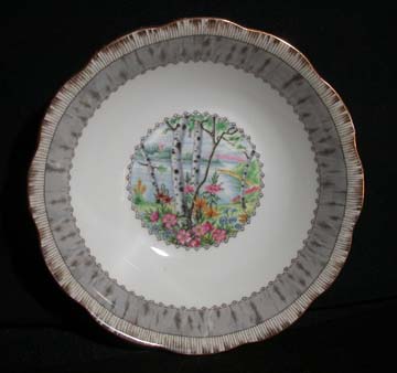 Royal Albert Silver Birch Bowl - Cereal/Soup