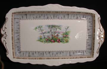 Royal Albert Silver Birch Tray - Sandwich