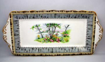 Royal Albert Silver Birch Tray - Sandwich/Small