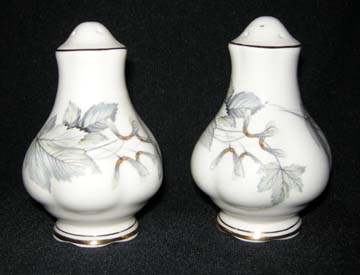 Royal Albert Silver Maple Salt & Pepper Set