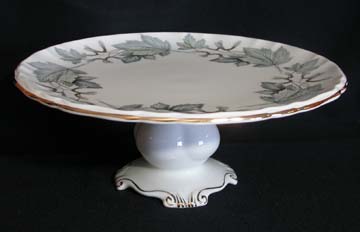 Royal Albert Silver Maple Plate - Cake/Pedestal