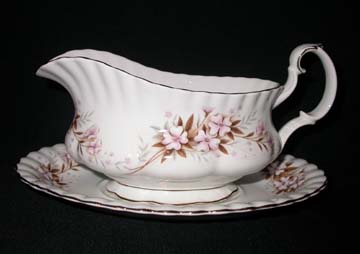 Royal Albert Spring Song Gravy Boat & Underplate