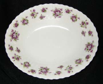 Royal Albert Sweet Violets Vegetable Bowl - Oval