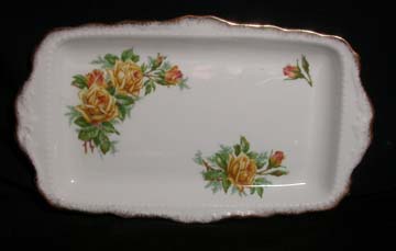 Royal Albert Tea Rose Tray - Sandwich/Large