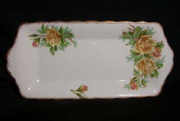 Royal Albert Tea Rose Tray - Sandwich/Small