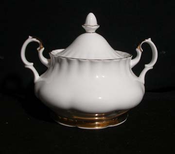 Royal Albert Val Dor Sugar Bowl & Lid