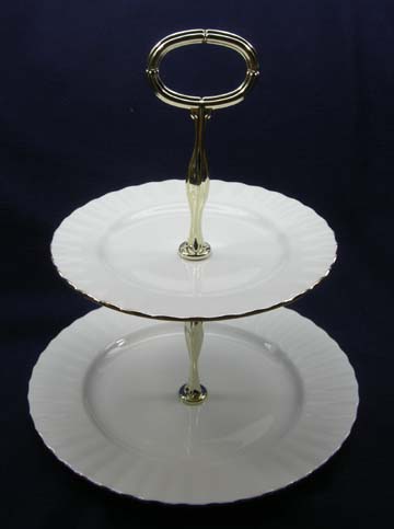 Royal Albert Val Dor Plate - Serving/2 Tiered