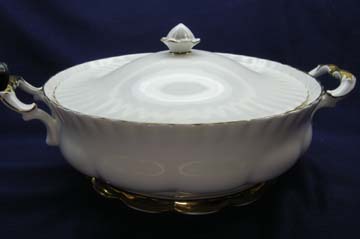 Royal Albert Val Dor Vegetable Bowl - Covered