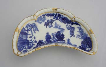 Royal Crown Derby Blue Mikado Mint Dish