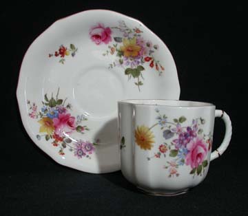 Royal Crown Derby Posies Cup & Saucer