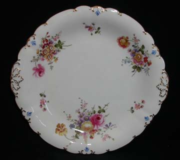 Royal Crown Derby Posies Plate - Cake/Handled