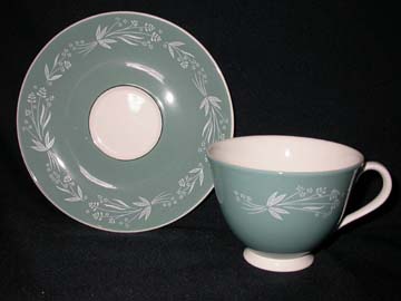 Royal Doulton Cascade D6457 Cup & Saucer